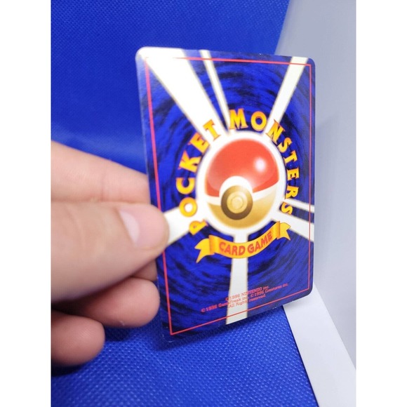 Raichu Pokemon Card Japanese No.026 Fossil Set Holo Rare Old Back B80 - Picture 3 of 7